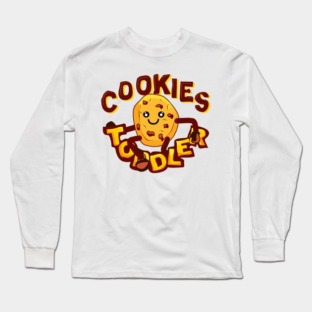 cookies toddler Long Sleeve T-Shirt by osvaldoport76